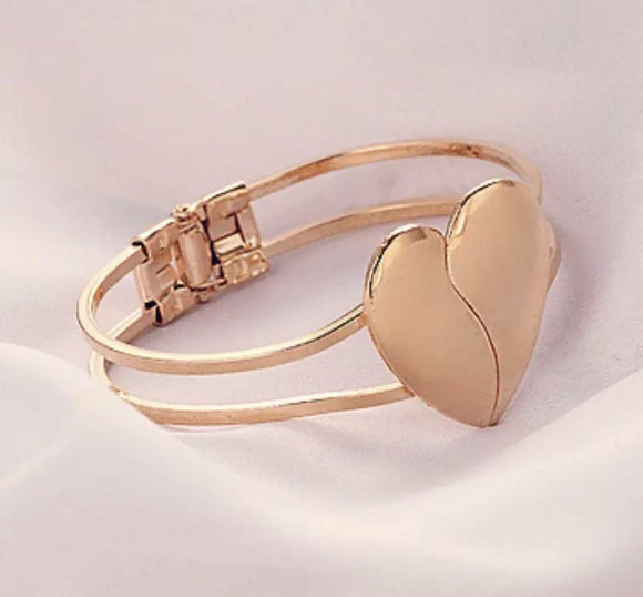 Heart bow key bag charm keychain