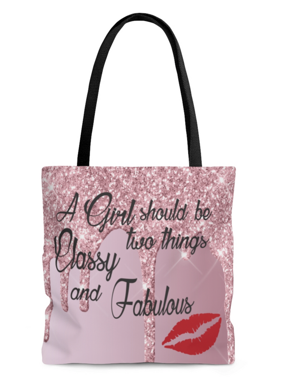Classy and Fabulous Tote Beach bag